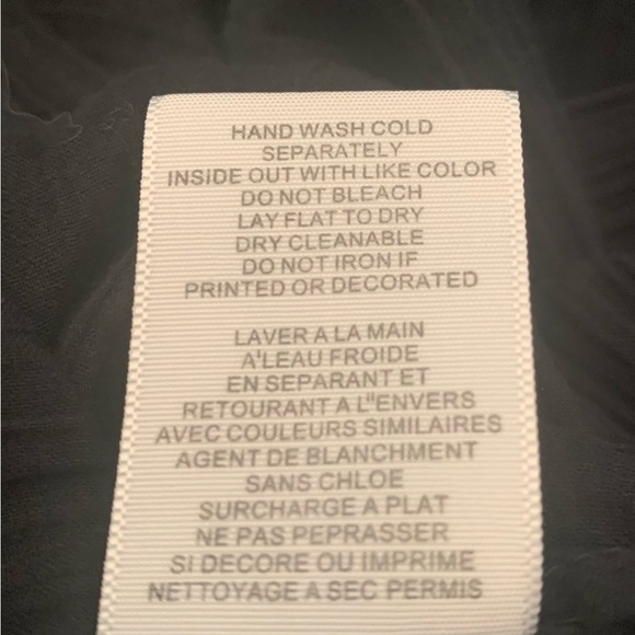 Joie Black Long or 3/4 Sleeve Tunic - Picture 7 of 8